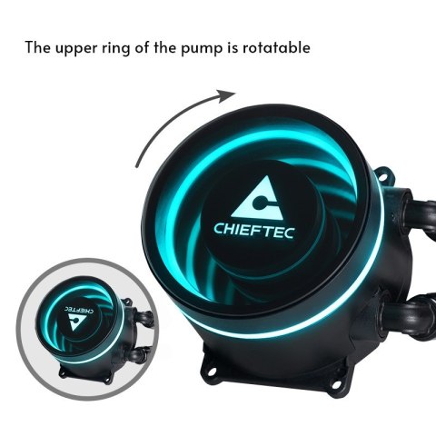 Chieftec Chłodzenie wodne Chieftec Iceberg 240 RGB