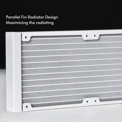 Chieftec Chłodzenie wodne Chieftec Iceberg 360 RGB white