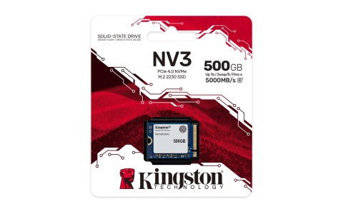 Kingston Kingston DYSK SSD 500G NV3 M.2 2230 PCIe 4.0 NVMe