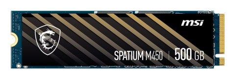 MSI Dysk SSD MSI SPATIUM M450 PCIe 4.0 NVMe M.2 500GB