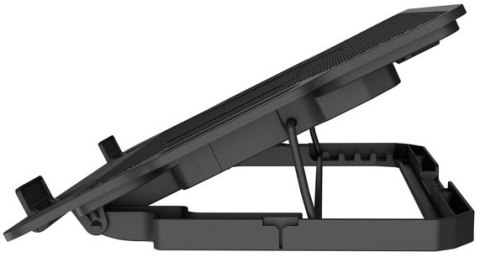 NATEC NATEC PODSTAWKA CHŁODZĄCA DIPPER 2 12.1-17.3'' Z WENTYLATOREM, PODŚWIETLENIE, USB