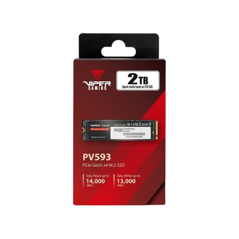 Patriot Memory Patriot Viper PV593 M.2 PCI-E Gen5 x4 NVMe2 2TB 14G
