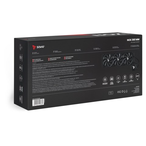 SAVIO SAVIO CHŁODZENIE WODNE CPU 360 MM NOX