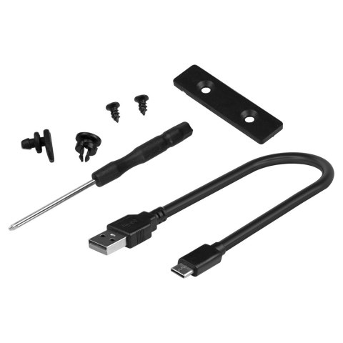 SAVIO SAVIO OBUDOWA NA DYSK ZEWNĘTRZNY M.2 SSD NVME & NGFF COMBO AK-84