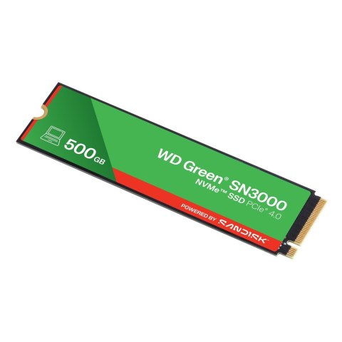WD Dysk SSD WD Green SN3000 500GB M.2 NVMe WDS500G4G0E