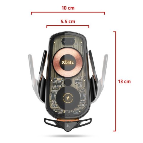 Xblitz XBLITZ AUTOMAT. UCHWYT SAMOCHOD. Z ŁADOWANIEM FX6