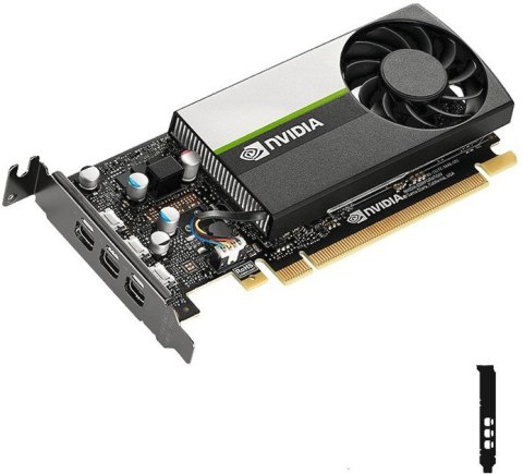 ASUS Karta graficzna Nvidia T400 4GB, GDDR6, 3x mini DisplayPort, 30W,PCI Gen3 x16, FH ATX bracket (WYPRZEDAŻ)