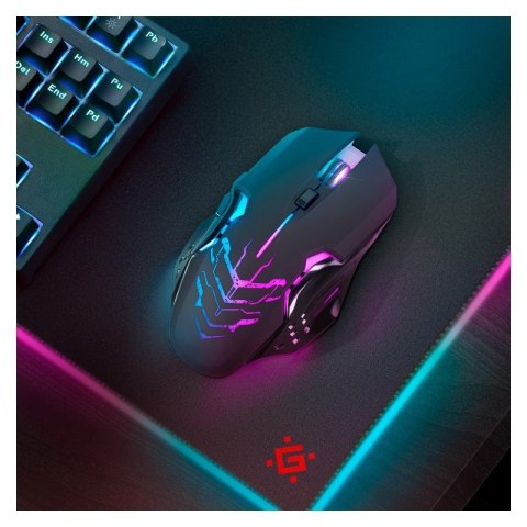 Defender DEFENDER MYSZ GAMINGOWA KATANA GM-511 RF 3200DPI 7P CZARNA 52511