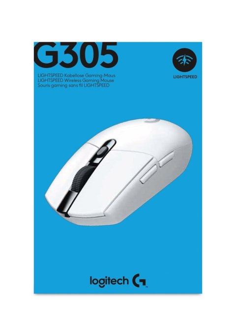 Logitech MYSZ GAMINGOWA G305 Wireless White (WYPRZEDAŻ)
