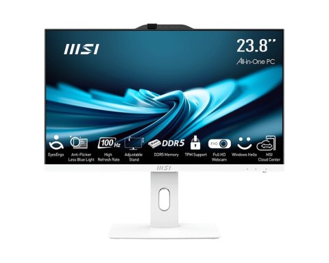 MSI MSI AIO PRO AP242P 14M-896EU i7-14700  23,8" IPS LED FHD Non-Touch Anti-Glare 16GB SSD1TB M.2 AX211 WiFi 6E Windows 11 Pro White