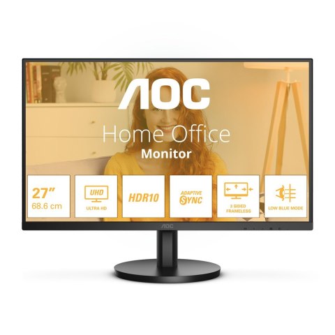 AOC MONITOR AOC LED 27" U27B3M (WYPRZEDAŻ)