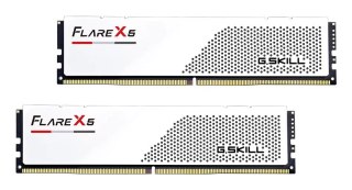 G.SKILL G.SKILL FLARE X5 AMD DDR5 2X32GB 6000MHZ CL30 EXPO WHITE F5-6000J3040G32GX2-FX5W