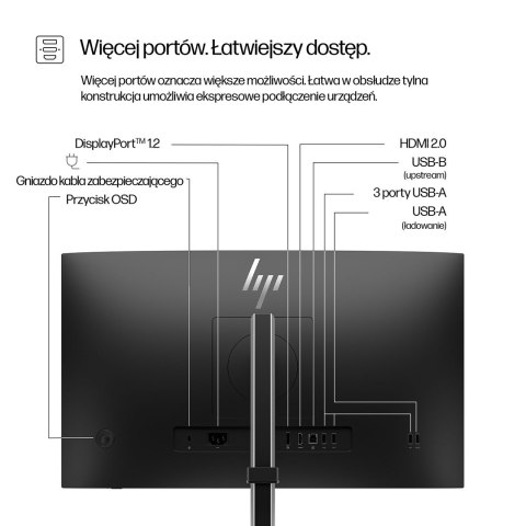 Hewlett-Packard MONITOR HP LED 23,8" S5 Pro 524pf (9D9L6UT)