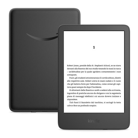 KINDLE Ebook New Kindle (11th Generation) - 2024 release 6" glare-free 16GB Wi-Fi (Ad-supported) Black