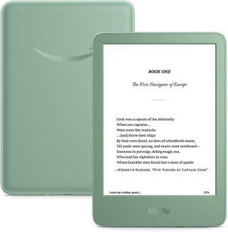 KINDLE Ebook New Kindle (11th Generation) - 2024 release 6" glare-free 16GB Wi-Fi (Without Lockscreen Ads) Matcha