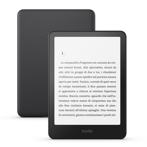 KINDLE Ebook New Kindle Paperwhite (12th Generation) - 2024 release 7" glare-free 16GB Wi-Fi (Ad-supported) Black (WYPRZEDAŻ)
