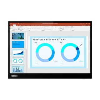 Lenovo Lenovo ThinkVision M14d 14" QHD IPS 60Hz 300nits AG 2xUSB-C Raven Black (WYPRZEDAŻ)