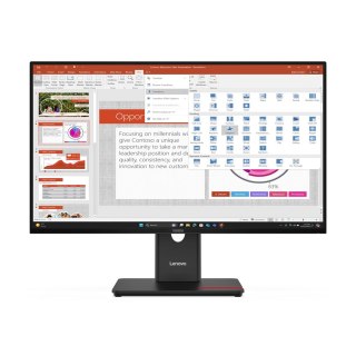 Lenovo Lenovo ThinkVision T27-40 27" IPS FHD AG 4ms 300nits 120Hz HDMI, DP USB Webcam Eclipse Black