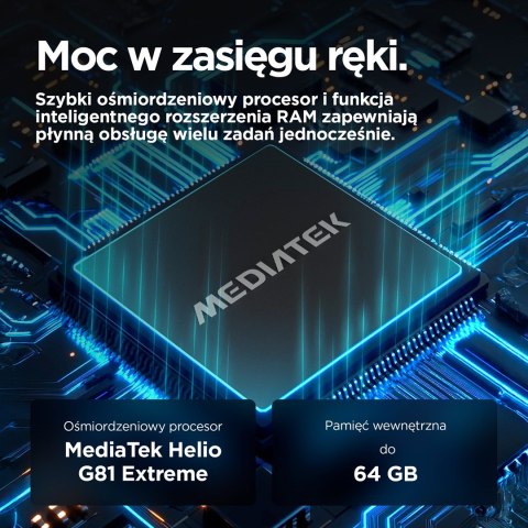 Motorola Smartfon Motorola Moto E15 2/64GB Misty Blue (WYPRZEDAŻ)