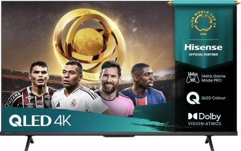HISENSE Telewizor Hisense 50E7QPRO QLED 50'' 4K Ultra HD 144Hz VIDAA Dolby Atmos Czarny