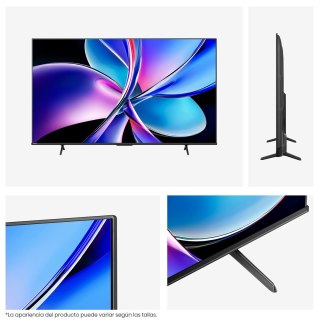 HISENSE Telewizor 65" Hisense 65E7QPRO QLED 4K 144Hz VIDAA Smart OS Al. Czarny