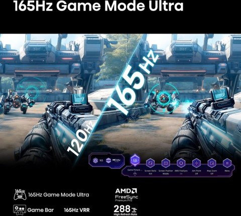 HISENSE Telewizor Hisense 65U8Q ULED 65'' 4K Ultra HD 165Hz VIDAA Dolby Atmos Czarny