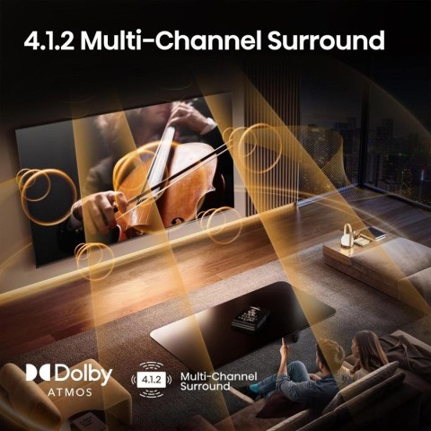 HISENSE Telewizor Hisense 65U8Q ULED 65'' 4K Ultra HD 165Hz VIDAA Dolby Atmos Czarny