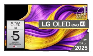 LG Telewizor LG OLED55G51LW OLED EVO 55'' 4K Ultra HD 165 Hz WebOS Dolby Atmos Czarny