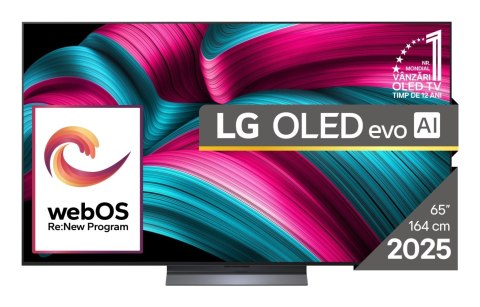 LG Telewizor LG OLED65C51LA OLED evo 65'' 4K Ultra HD 144 Hz WebOS Dolby Atmos Czarny