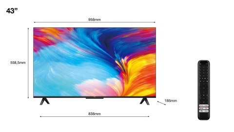 TCL Telewizor 43" TCL 43P635 (WYPRZEDAŻ)