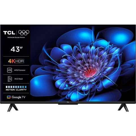 TCL Telewizor TCL 43P69K LED 43'' 4K Ultra HD Google TV Dolby AC4 DVB-T2 Czarny