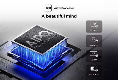 TCL Telewizor TCL 55V6C DLED 55'' 4K Ultra HD Google TV Dolby Atmos DVB-T2 Metaliczny