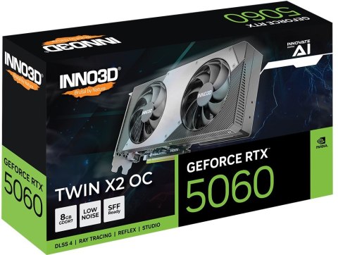 INNO3D Karta graf. INNO3D RTX 5060 Twin X2 OC 8GB