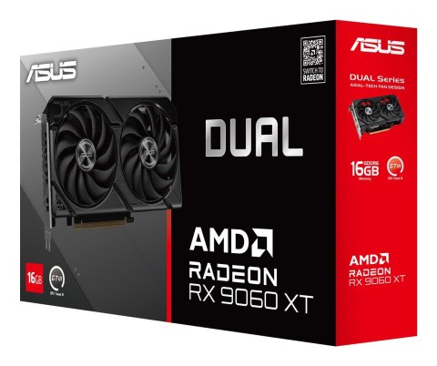 ASUS Karta graf. ASUS DUAL RX9060XT 16G