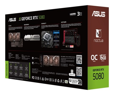 ASUS Karta graf. ASUS NOCTUA RTX 5080 16 GB OC