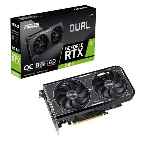 ASUS Karta graficzna ASUS Dual GeForce RTX 3060 Ti OC 8GB GDDR6X (WYPRZEDAŻ)