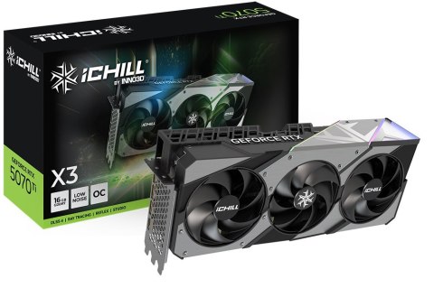 INNO3D Karta graficzna INNO3D GeForce RTX 5070 Ti iChill X3