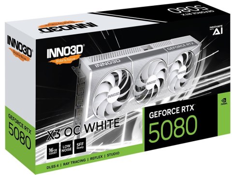 INNO3D Karta graficzna INNO3D GeForce RTX 5080 X3 OC WHITE