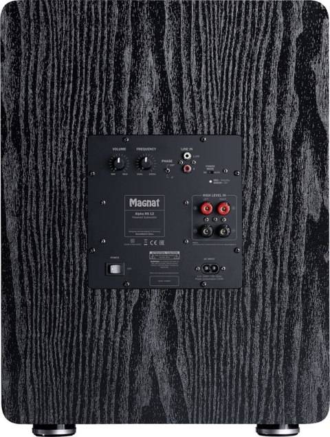 Magnat Subwoofer aktywny Magnat Alpha RS 12 czarny (WYPRZEDAŻ)